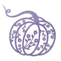 floral pumpkin
