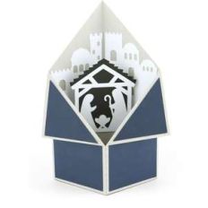 tuxedo box card nativity