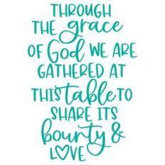 through the grace of god