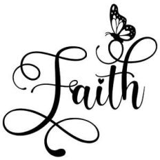 faith butterfly word