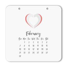 2021 calendar february