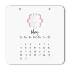 2021 calendar may
