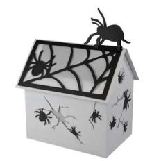 the spidery spooktown village lantern