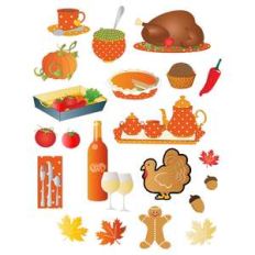 turkey day planner stickers