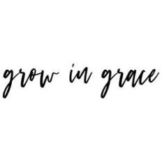 grow in grace
