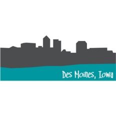 des moines ia skyline