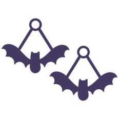 bat earrings