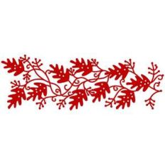 oak leaf vine repeating border