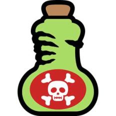 poison with monster hand
