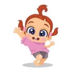 funny toddler girl