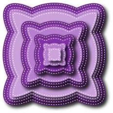 nested stitched shape
