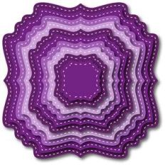 nested stitched shape