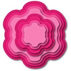 nested stitched shape