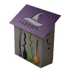 broom closet spooktown village lantern