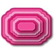 nested stitched shape