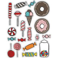 ml candy christmas stickers
