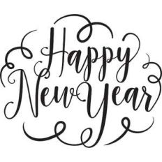 happy new year flourish