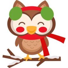 christmas owl