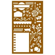 bullet journal stencil set