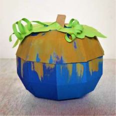 pumpkin flower/treat box