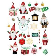 christmas gnome planner stickers