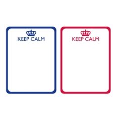 keep calm journaling cards
