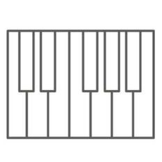 piano keys