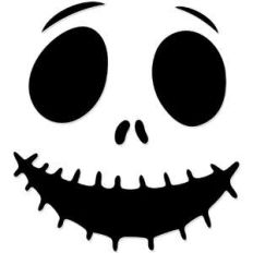 scary halloween monster face