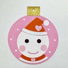 snow woman ornament