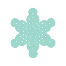 snowflake lacing card
