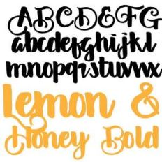 kb lemon and honey bold