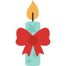 christmas candle