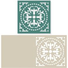 lace tile card