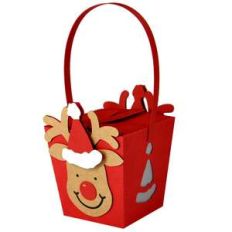 hanging rudolph box ornament lantern
