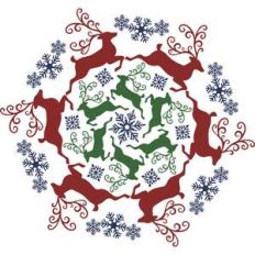 reindeer mandala