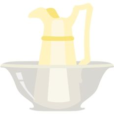 vintage jug and bowl