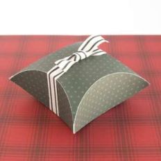 square pillow box