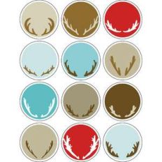 ml antler tags stickers