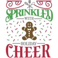 sprinkled with holiday cheer
