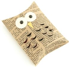 owl pillow box