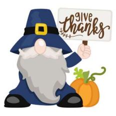gnome give thanks