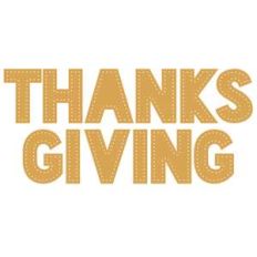 thanksgiving with stitching holes