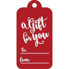 a gift for you tag