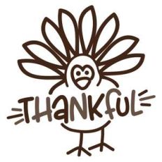 thankful turkey