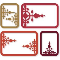 gothic flourish cards