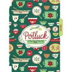 holiday cookbook potluck divider