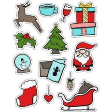 ml some christmas icons stickers