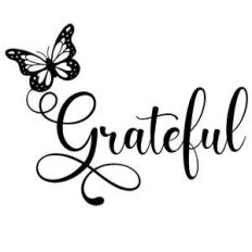 grateful butterfly word