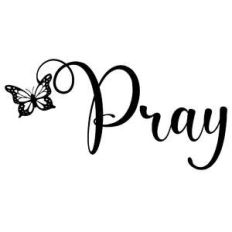 pray butterfly word