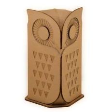 owl shaped 3d box